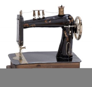 antique new home sewing machine in Sewing Machines