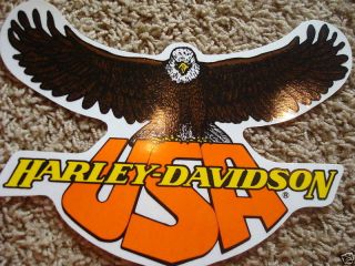 New Harley Davidson XL USA Eagle Window Decal Sticker