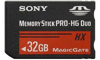 Sony 32GB Memory Stick PRO HG Duo High Speed for PSP/Camera/Handycam