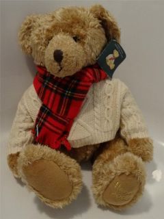 GENUINE LARGE VINTAGE COLLECTABLE HARRODS TEDDY BEAR 2002***