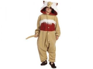  harley hamster fleece jumpsuit costume child toddler new halloween 