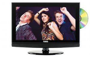 NAXA 19in HDTV LCD TELEVISION & BUILT IN DVD PLAYER NEW
