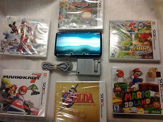   Blue Nintendo 3DS Handheld System w/ TONS OF GAMES from the E Shop