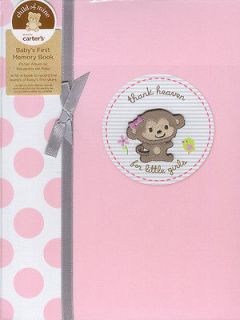 Child of Mine Carters Thank Heaven for Little Girls Baby Memory Book 