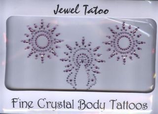 VAJAZZLE SEXY TATTOO HOLIDAYS 2011   TURQ/PINK/SIL/​GOLD EXPEDITED 