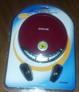   Portable CD player Model CD2808A NIP New in package with headphones