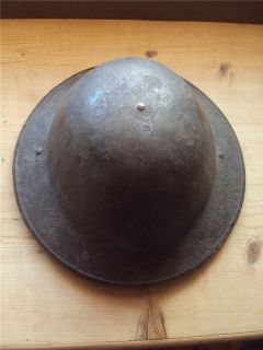 Superb Untouched WW1 British Army Brodie Helmet C/w Chinstrap, Liner 