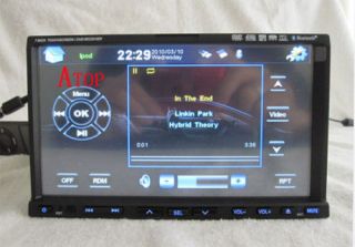 car DVD player 2 Din GPS navigation Touch Screen car stereo