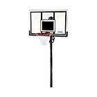   In Ground Adjustable Basketball System Portable Hoops Rim Backboard