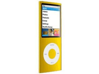 yellow ipod nano in iPods &  Players