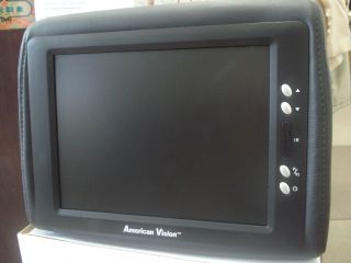 10.2 headrest monitors car trucks SUV optional dvd player black color 