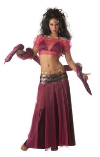 Snake Charmer Belly Dancer Sexy Genie Gypsy Costume Womens Costumes 
