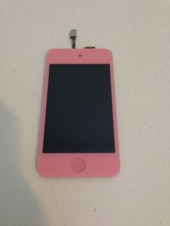 Ipod Touch 4th Gen Replacment Touch Digitizer LCD Screen Assembly Pink 