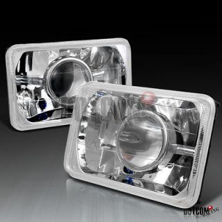 PROJECTOR CHROME SEALED BEAM HEADLIGHT ASSY LEFT+RIGHT (Fits 3000GT)