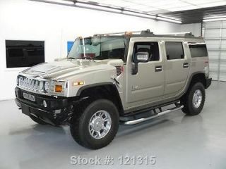 Hummer  H2 WE FINANCE 2006 HUMMER H2 4X4 6 PASS HEATED LEATHER SIDE 