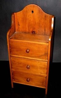 Antique SPICE CHEST – 3 drawer – Nice Condition