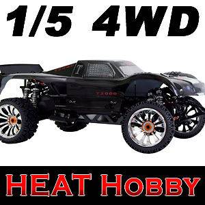New 2012 King Motor T2000 Baja 4WD 15 Scale RC Gas 30.5cc Truck 5T 