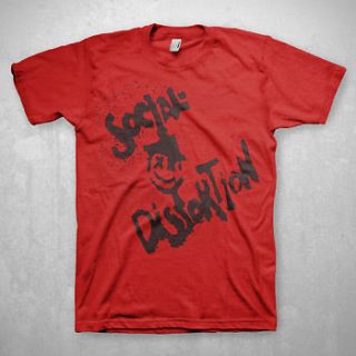 SOCIAL DISTORTION Happy Face T Shirt **NEW band tour music concert