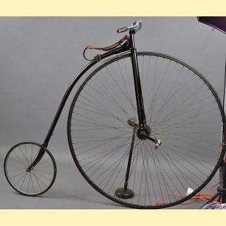 High Wheel Bike Professionally restored Beautiful, Must See 