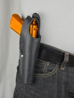 BLACK LEATHER HOLSTER for NORINCO 1911 18 20 22 28 29