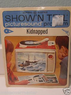 SEALED and UNUSED 1964 GE Show N Tell Picturesound KIDNAPPED SHOW