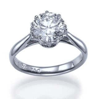 00 carat D E/VS1 VS2 Solitaire Round Diamond Engagement Ring by 