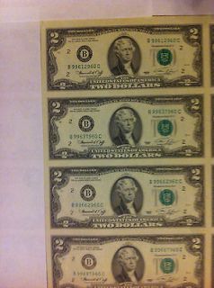 1976 2 dollar bill in Federal Reserve Notes