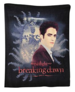The Twilight Saga Breaking Dawn Edward Cullen Family Crest Fleece 