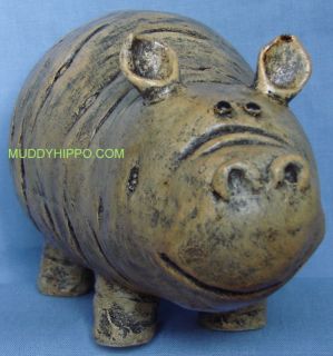 EXTRA LARGE Veggie Friends Turnip HIPPO Figurine, Hippopotamus 