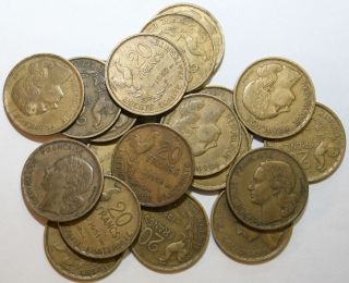 1953 20 francs in Coins & Paper Money