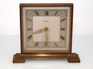 Davall Bentima 8 Day Vintage Brass Mantel Clock made in England