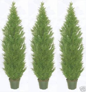 TOPIARY ARTIFICIAL OUTDOOR CEDAR TREE 5ft PLANT BUSH