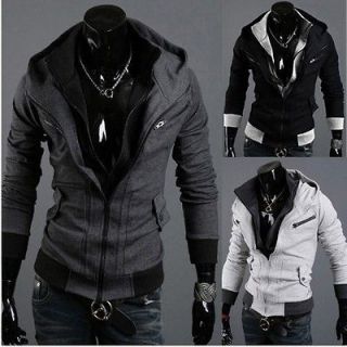 Assassins Creed Desmond Miles Cosplay Costume Hoodie Coat Jacket 