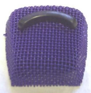 CB mic microphone grill Astatic 636 purple for Peterbilt Freightliner 