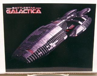 2004 Battlestar Galactica Ship 8.5x11 Print #6 Lee Stringer