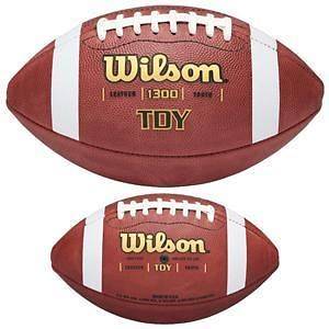   Wilson WTF1300B TDY Youth Leather NFHS Game Official Football 1300
