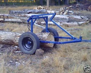 ATV Log Arch/ Log Skidder plans