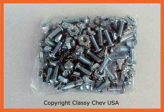   1952 1953 Chevrolet Truck Grill Assembly Nuts & Bolts (Fits 1952