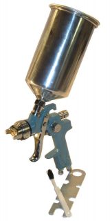 HVLP Gravity Feed Air Spray Gun 1.4 mm Nozzle Auto Paint