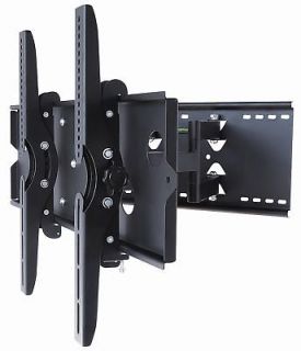 ARTICULATING LEFT AND RIGHT PLASMA LCD LED TV CORNER WALL MOUNT FULL 