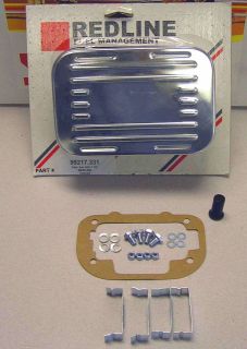 Weber Carburetor chrome air filter assembly kit clips
