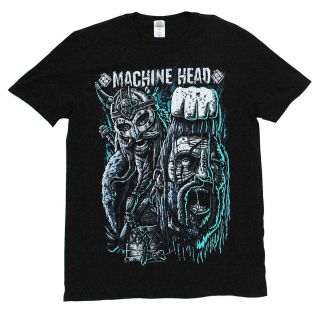 Machine Head Bring Me The Head Metal Rock Band Adult T Shirt Tee