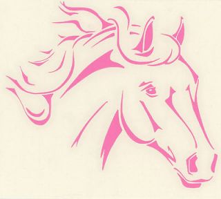   Quarter Horse Western Cowgirl Pony Trailer Car Window Decal Sticker
