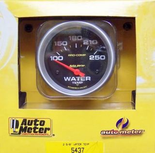 Auto Meter 5437 Pro Comp Electric Water Temperature Gauge 2 5/8 in.