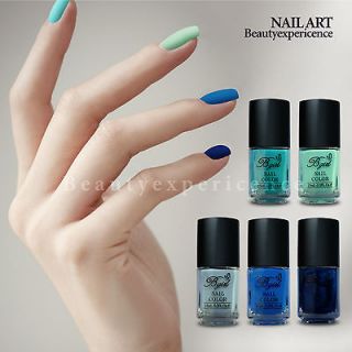 High Quality Calm Blue Series Matte Nail Art Polish 15ml H3812238