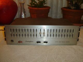   20 12A, Audio Frequency Graphic Equalizer, Eq, Vintage Rack