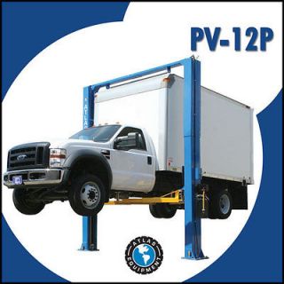 Atlas PV 12P 12,000 LB. 2 Post Auto Car Truck Lift Hoist Two Post