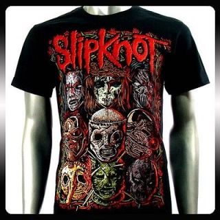 Slipknot Rock Punk Band Music Biker T shirt Sz XL Rider