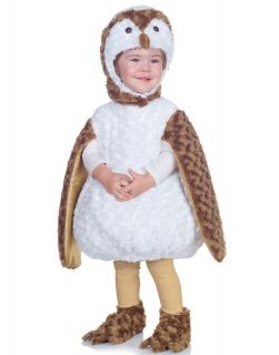 Toddler Boys Girls White Barn Owl Halloween Costume