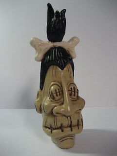 Witch Doctor Shrunken Head Tap Handle / Shift Knob Sculpture